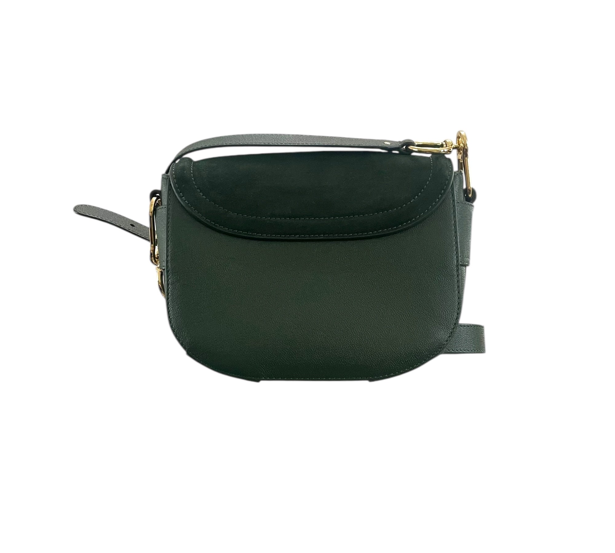 See by Chloe crossbody in deep green marble