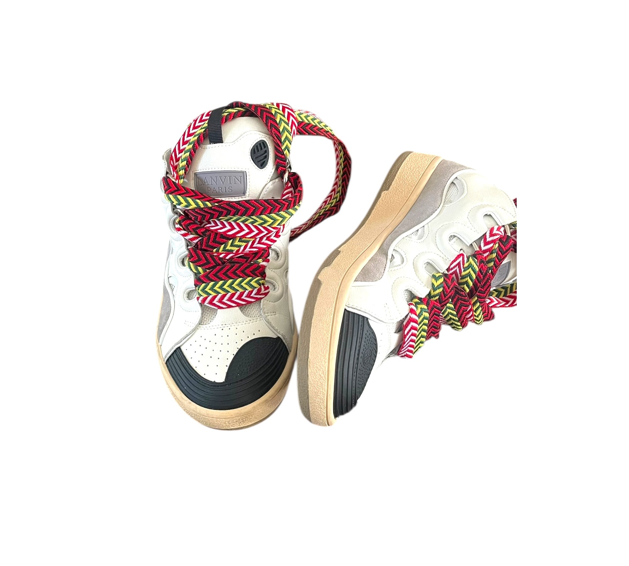 Lanvin curb sneakers
