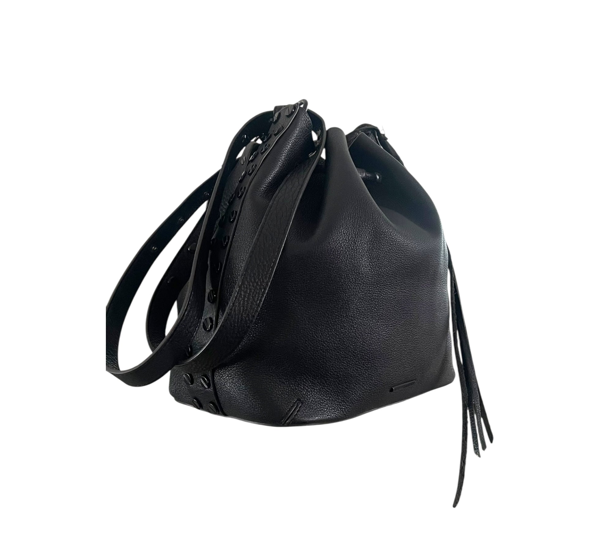 Rebecca Minkoff studded bucket bag