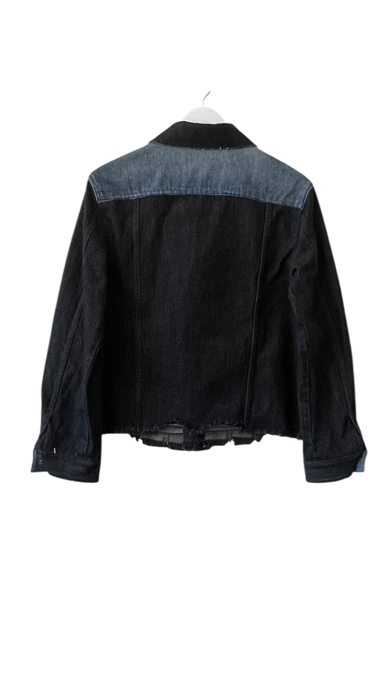 LaVie two tone denim jacket