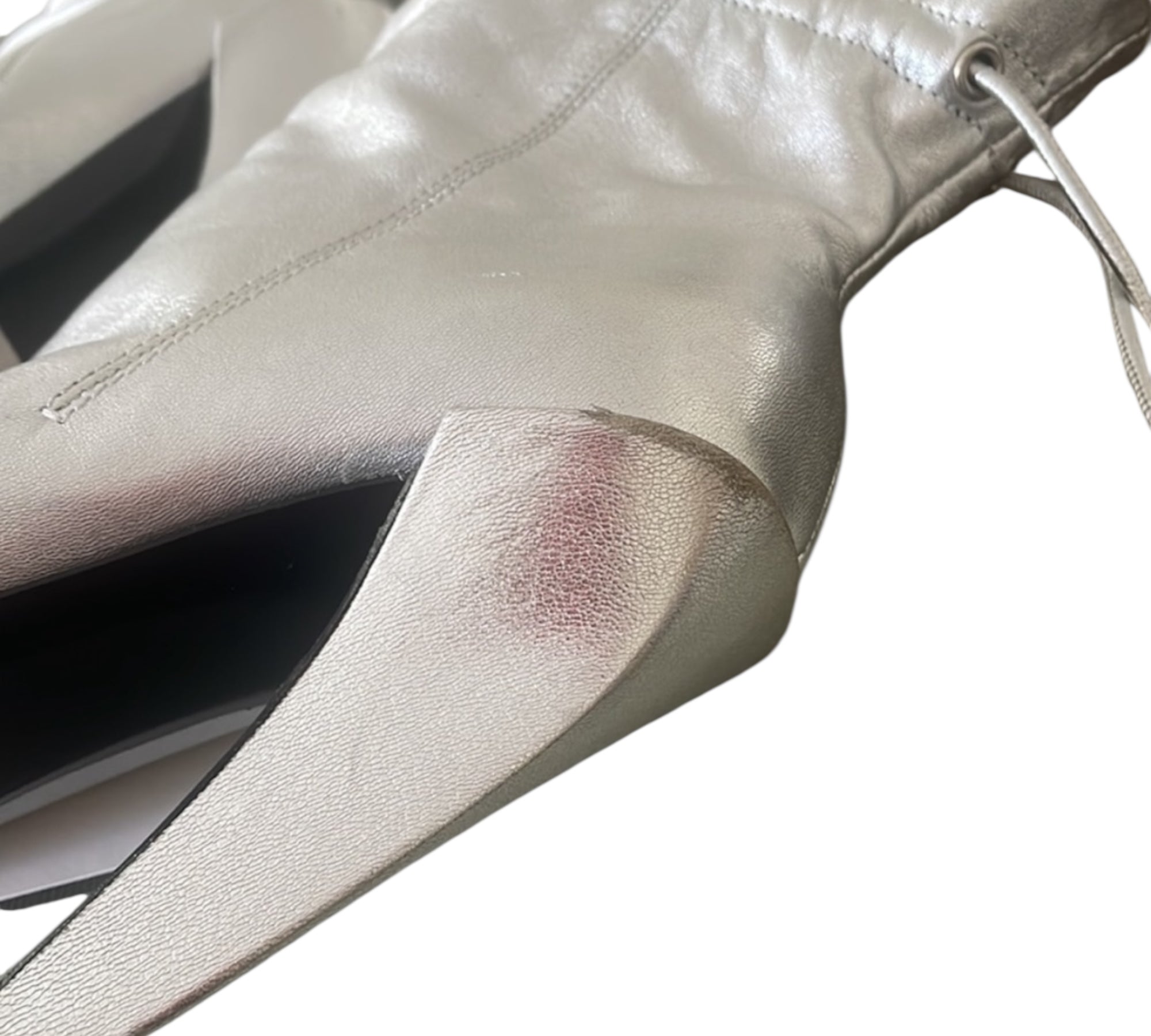 Tom Ford silver booties