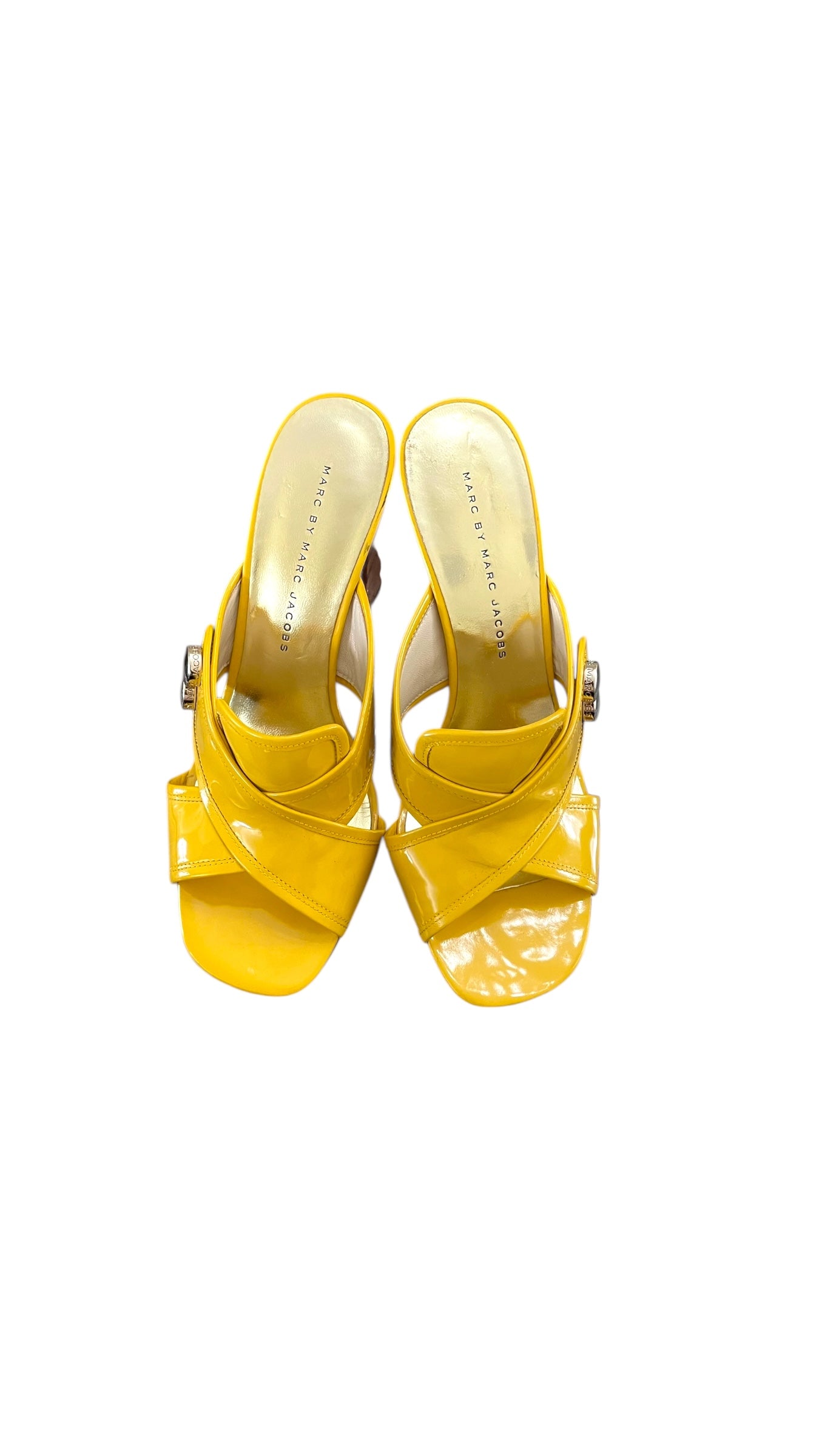 Marc Jacobs patent leather sandals