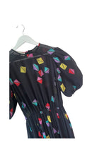 Nipon Boutique sheer color joy vintage dress