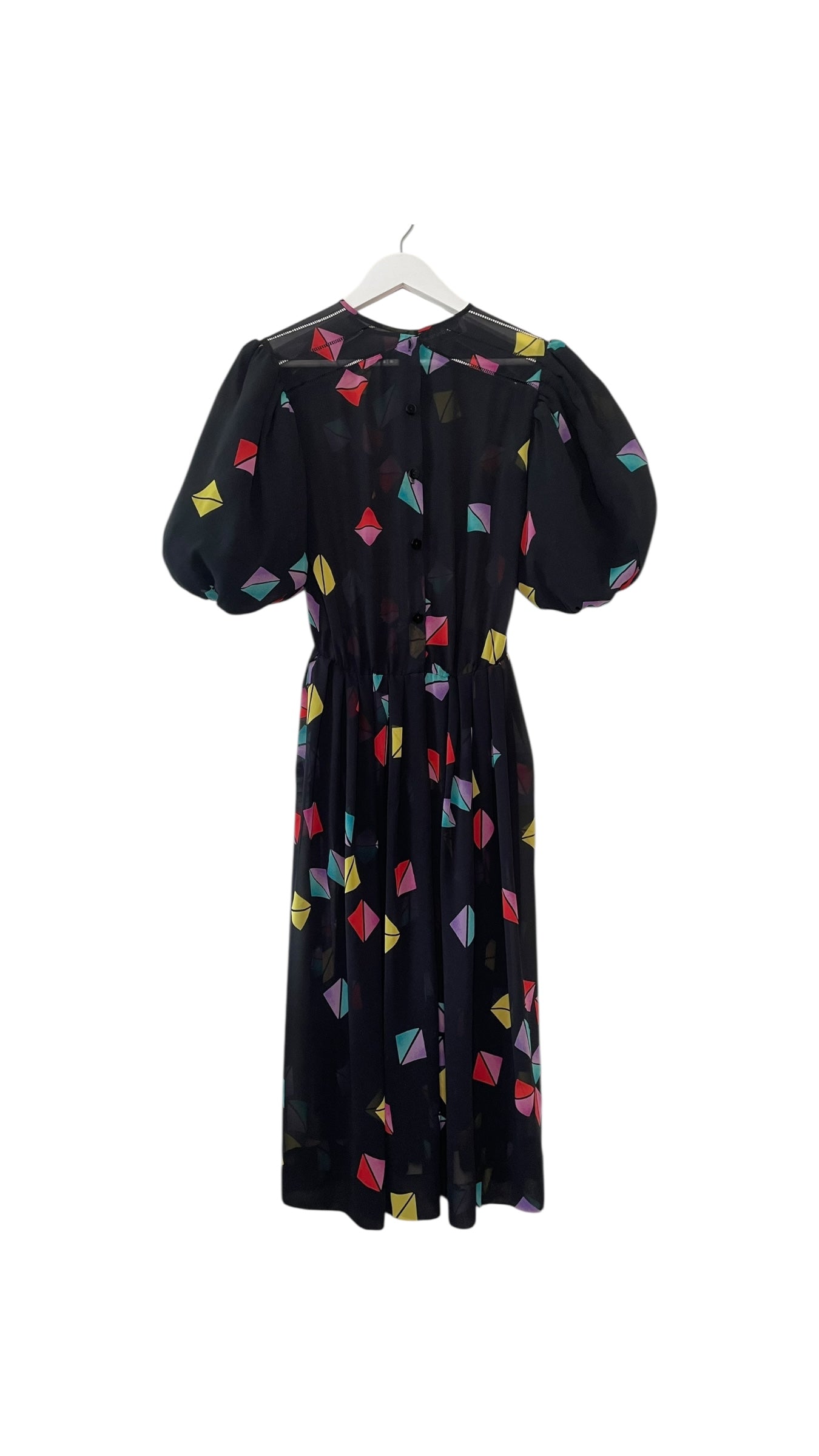 Nipon Boutique sheer color joy vintage dress