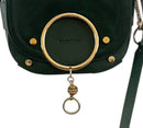 See by Chloe crossbody in deep green marble