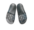 MCM Women's Monogram Print Rubber Slides
