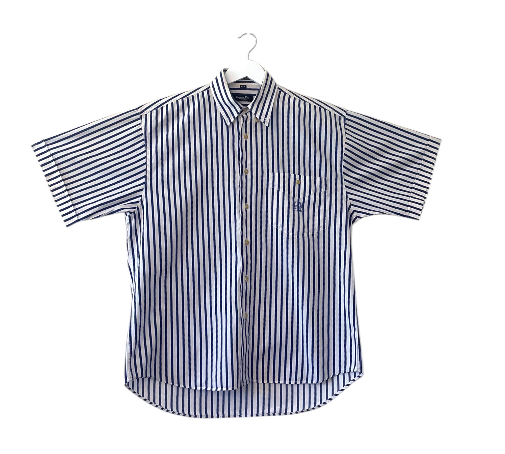 Christian Dior button down mens vintage shirt