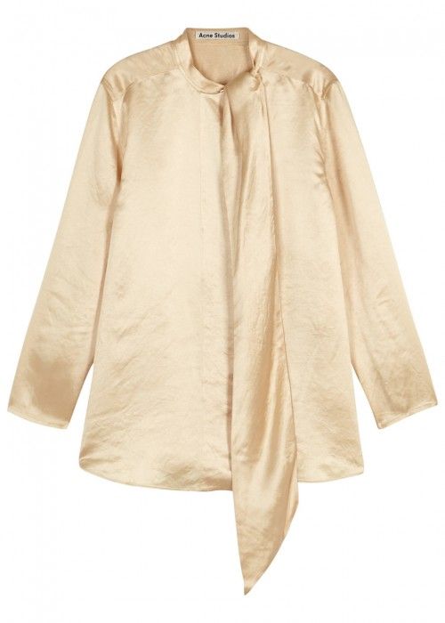 Acne Studios bodily satin blouse