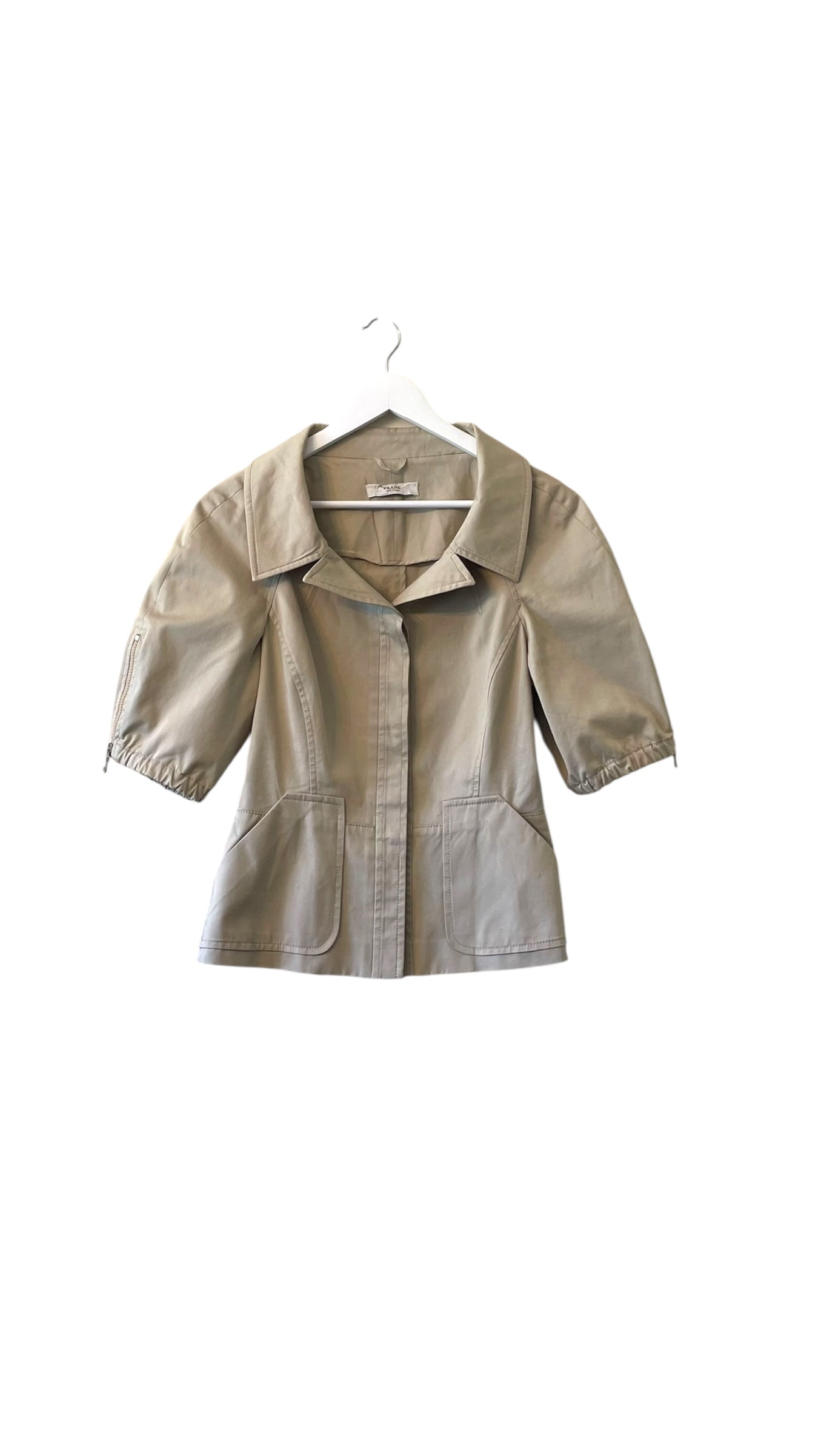 Prada khaki blouse