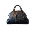 Brahmin Louise satchel with roses