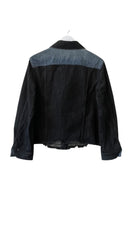 LaVie two tone denim jacket