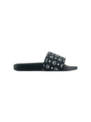 MCM Women's Monogram Print Rubber Slides
