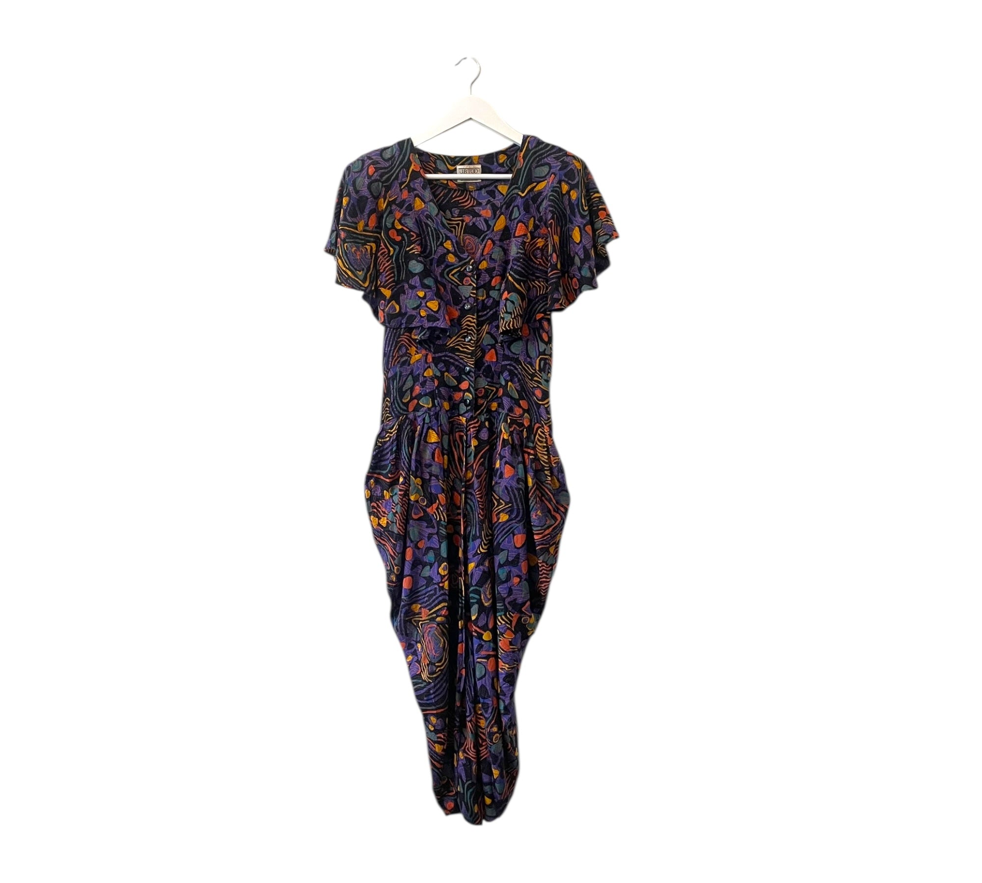J.B TOO 80s Harem vintage jumpsuit